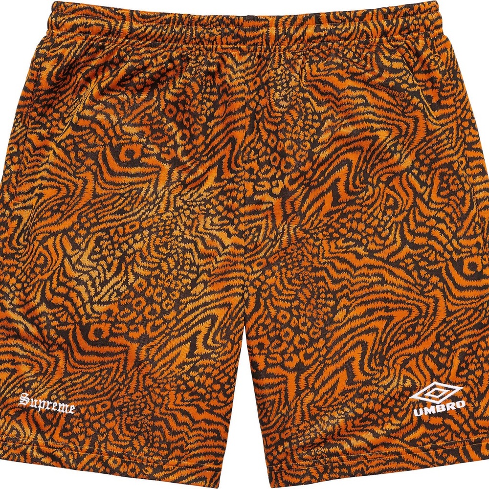 Supreme x Umbro Orange Patterned Shorts